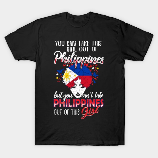 Philippines Girl T-Shirt by Mila46